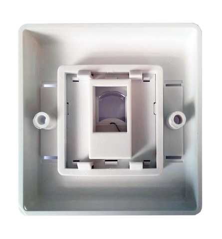 ハイパープラネット Внутренняя розетка 1 порт 80x80 мм - 40 грн | Лицевая рамка RJ-45