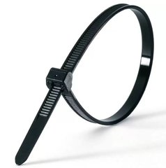 Фото Стяжки для кабеля черные с защитой от ультрафиолета 150x2.5 Hypernet BCT150