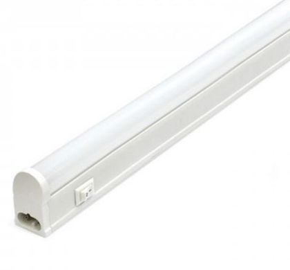 Фото Світильник LED Т5 6W 4100К 30 см лінійний в пластиковому корпусі T5-P-03-W Hyperlight