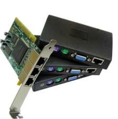 Фото PC-0767 Набор 3 терминала + PCI карта, PS/2, VGA, LAN, SPK, Win 2000/XP/2003, до 10М (NC360)
