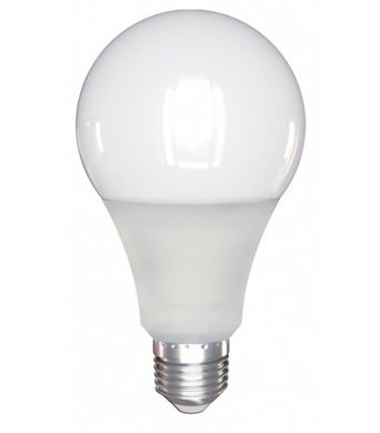 Фото Лампа светодиодная 15 Вт 4100К цоколь Е27 тип А60 алюминиевый радиатор AL-15W-E27-W