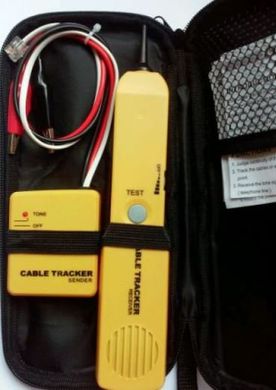 Фото Тестер кабельний з генератором тону, пошук в пучку, прихованої проводки Hypernet NCT-SD
