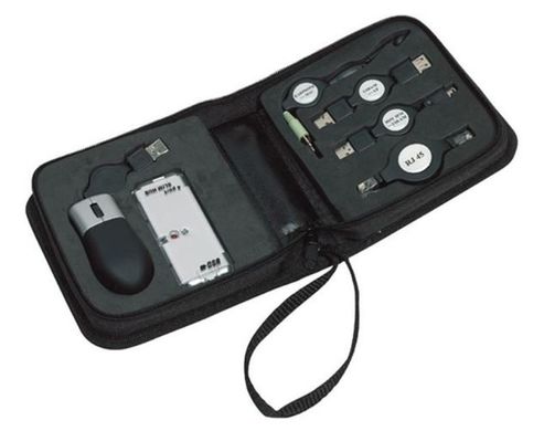 Фото USB-KIT Набор USB кабели, мышь, хаб, переходники для ноутбука