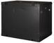 Шафа настінна 15U 600x450 телекомунікаційний розбірний Hypernet PL-WMNC-15U-BLACK