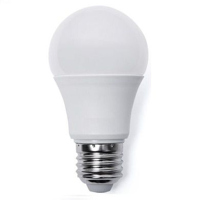 Фото Лампа светодиодная 5 Вт 4100К цоколь Е27 тип А60 алюминиевый радиатор AL-5W-E27-W